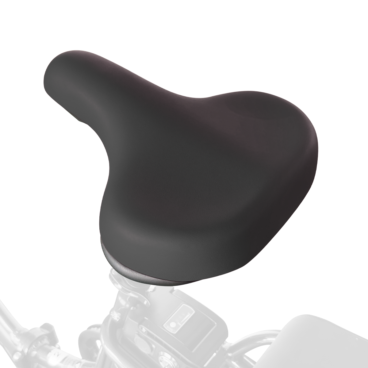 VTUVIA wide comfort saddle, black