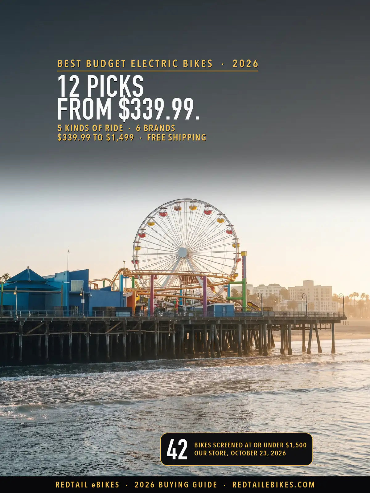Best Budget Electric Bikes 2026: 12 Picks From $339.99 – Redtail Ebikes
