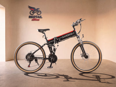 Samebike M-NINE — studio cover — Redtail eBikes