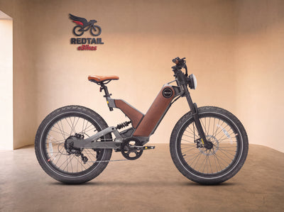 Eahora P5 Plus moped-style eBike, studio cover — Redtail eBikes