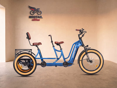 Addmotor M-380 Tandem eTrike — Redtail studio cover