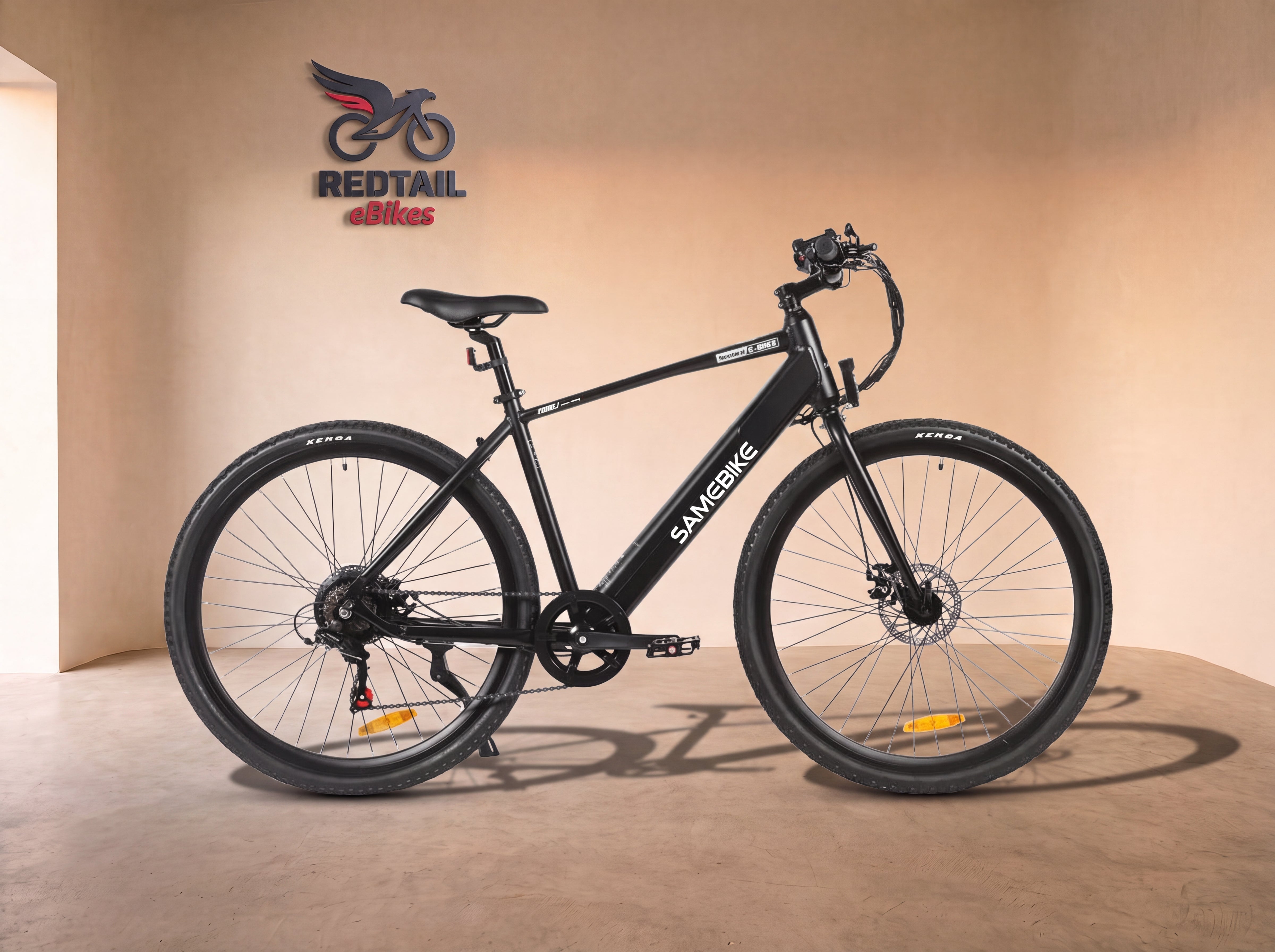 Samebike XWP10 — studio cover — Redtail eBikes