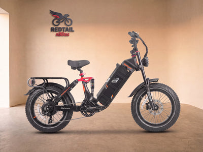 Eahora Juliet II moped-style eBike, studio cover — Redtail eBikes