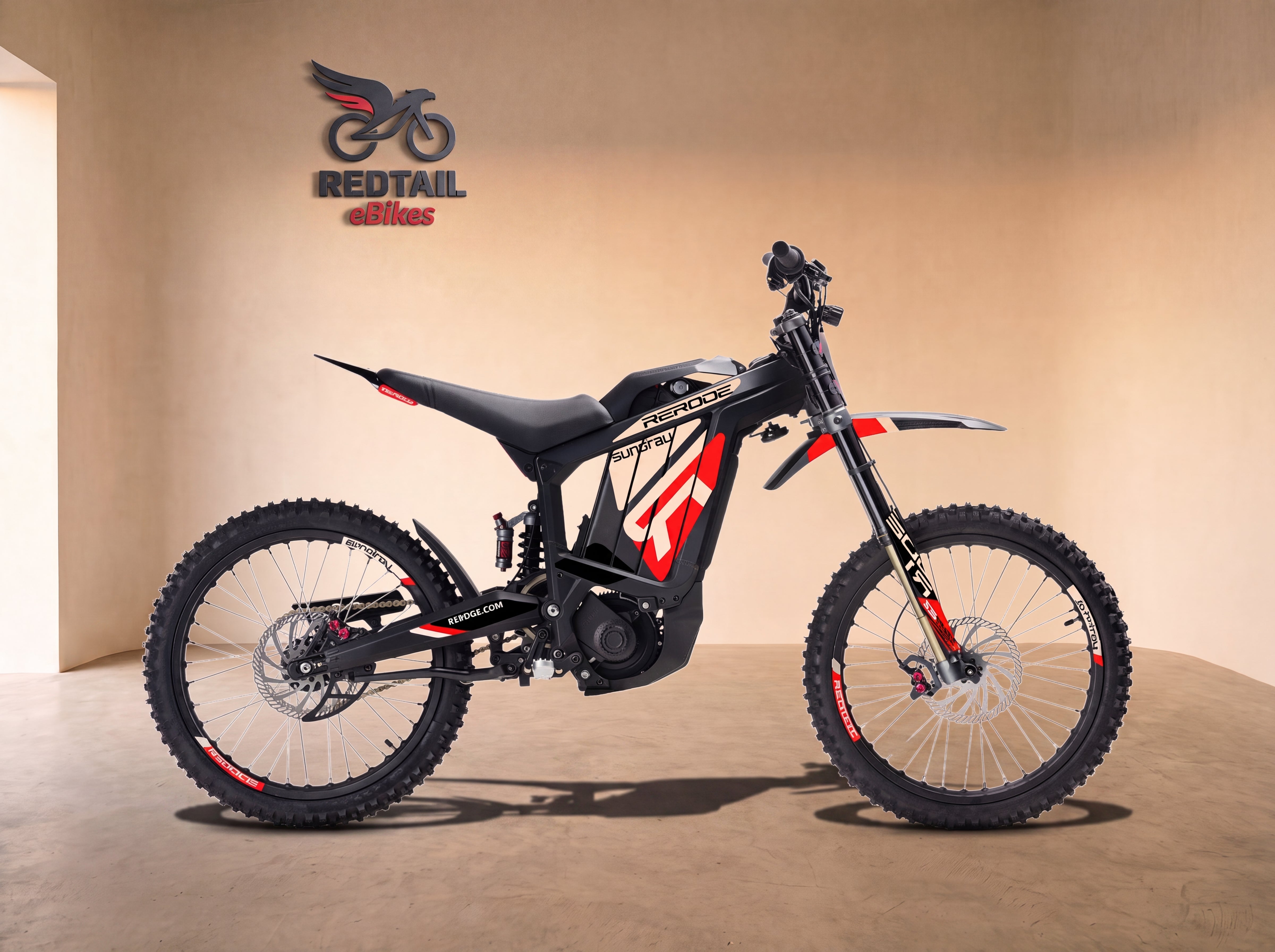 Eunorau R1 electric dirt bike — Redtail studio cover