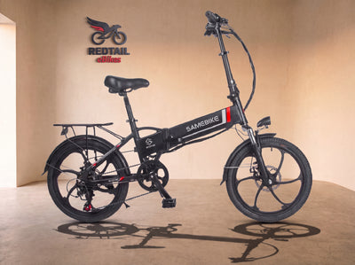 Samebike E-ONE — studio cover — Redtail eBikes