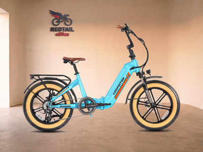 Addmotor Foldtan M-160 Folding eBike — Redtail studio cover