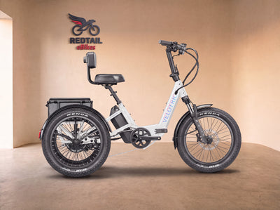 Velotric Triker Electric Tricycle — studio cover — Redtail eBikes
