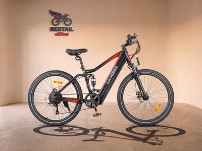 Samebike Polaris H, Black — studio cover — Redtail eBikes