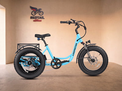 Addmotor Landtan Fat Tire eTrike — Redtail studio cover