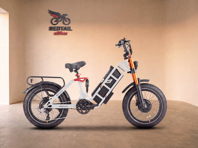 Eahora Juliet Pro II moped-style eBike, studio cover — Redtail eBikes