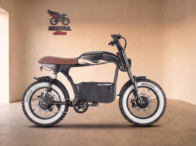 Eahora DL2000 moped-style eBike, studio cover — Redtail eBikes