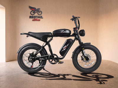 Samebike Pilot EX, Black — studio cover — Redtail eBikes