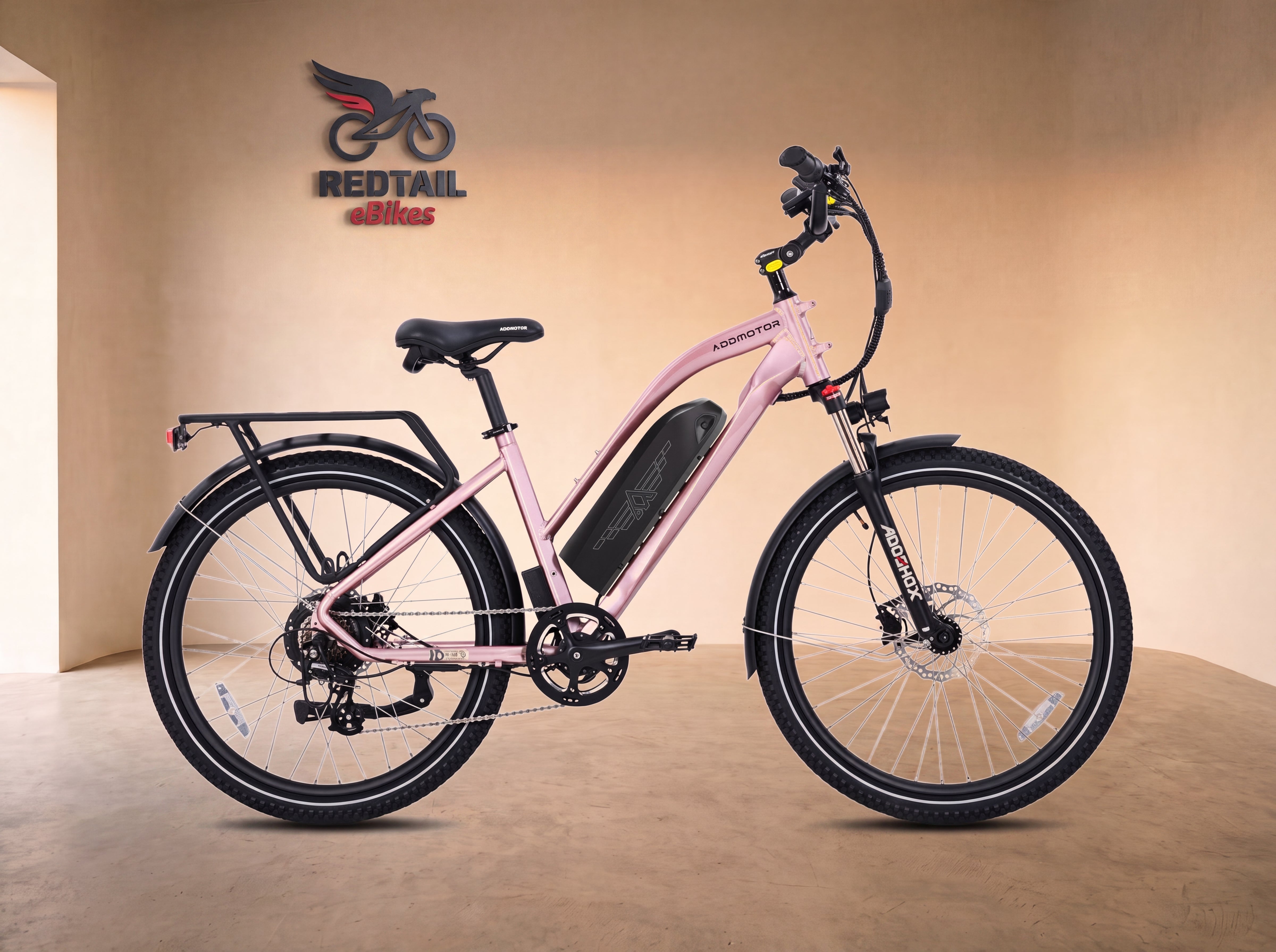 Addmotor Citypro E-43 Step-Thru Electric Bike — Redtail studio cover