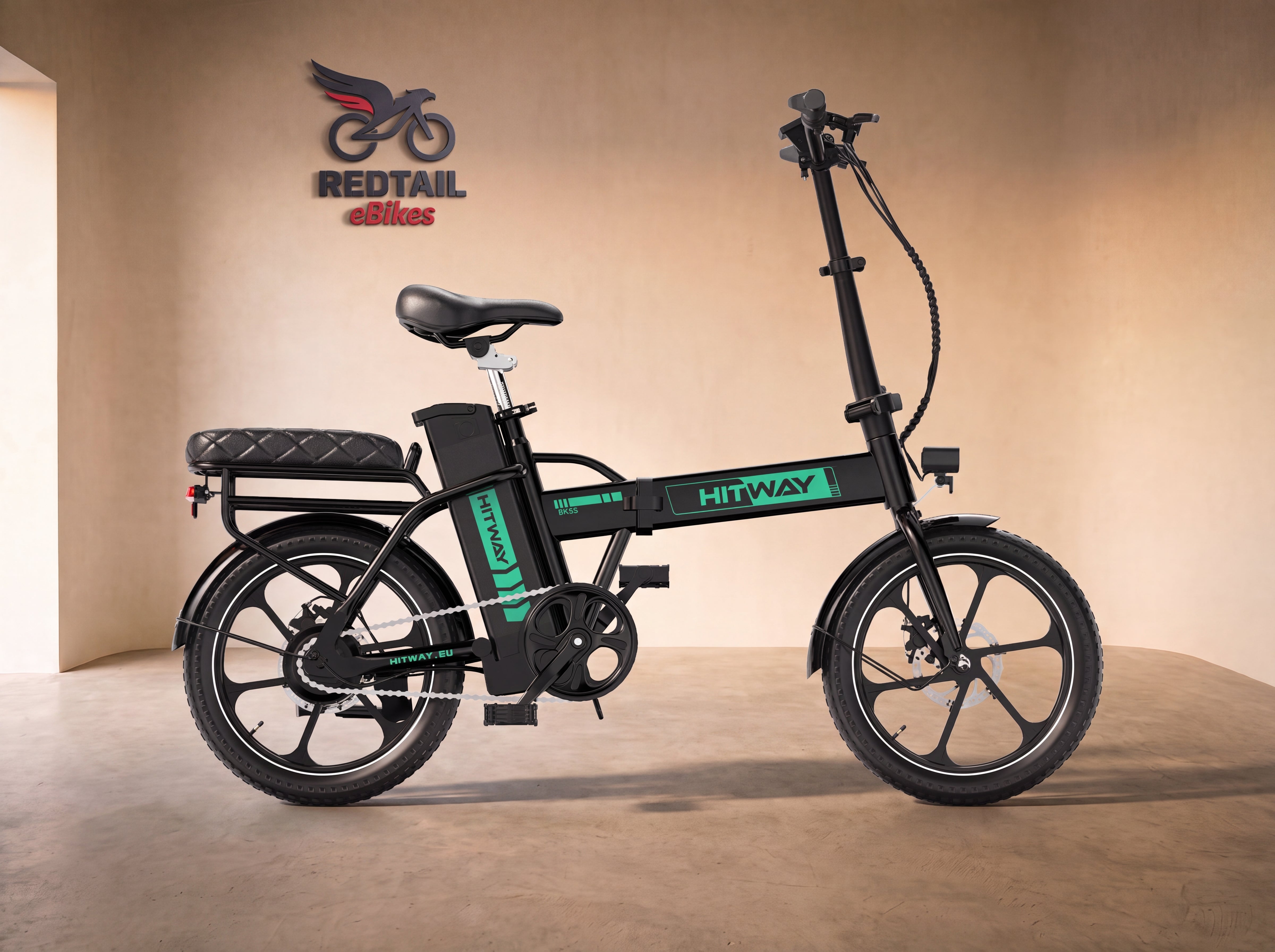 Redtail eBikes — Hitway BK5S folding e-bike