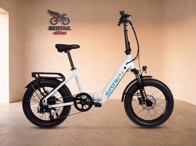 Eunorau META 20 folding eBike — Redtail studio cover