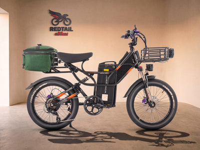 Eahora Cupid moped-style eBike, studio cover — Redtail eBikes