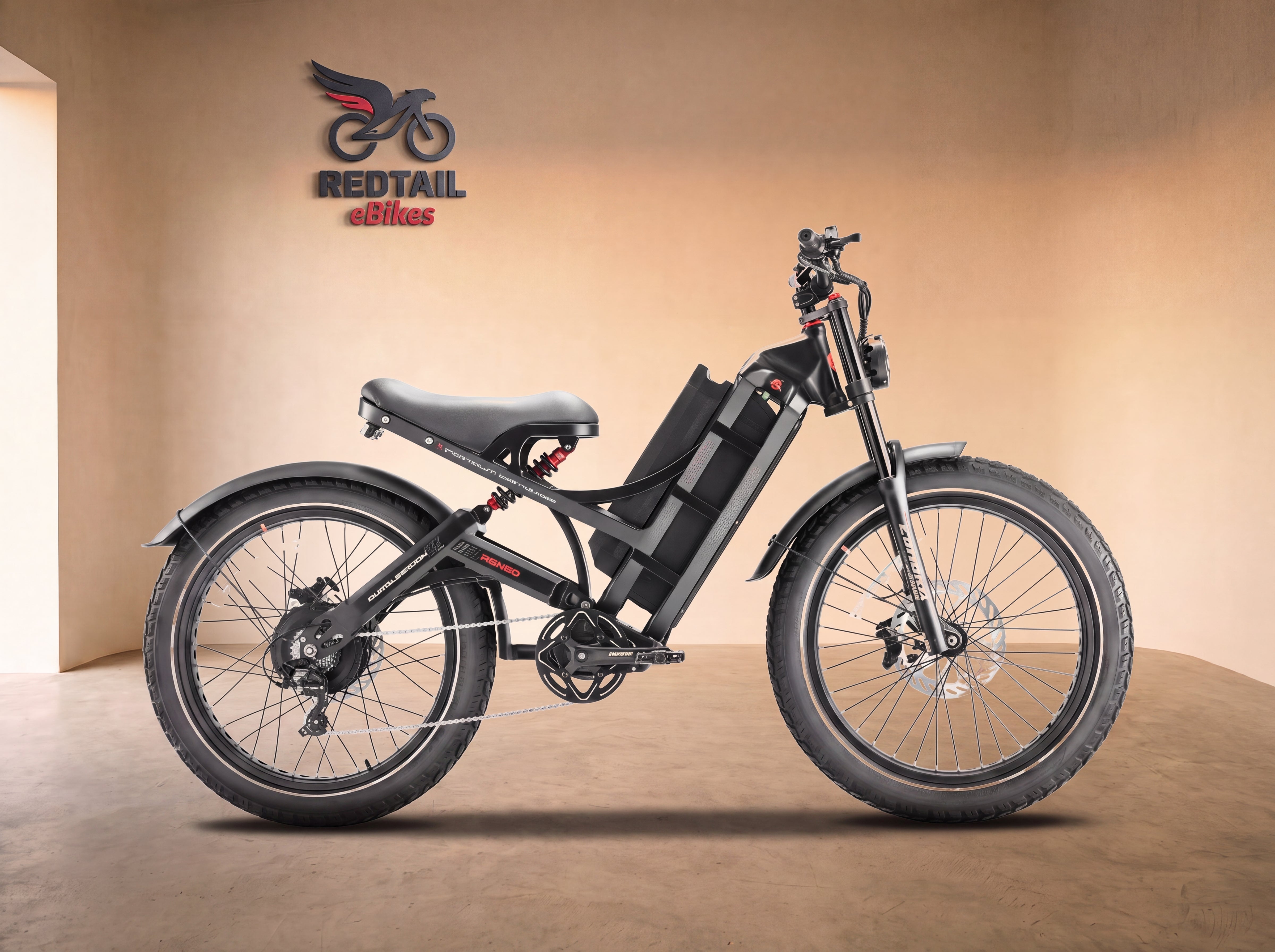 Eahora Romeo Ultra moped-style eBike, studio cover — Redtail eBikes