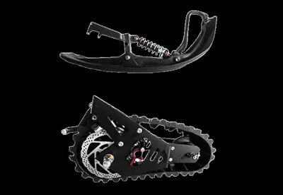 G63 - Convertible Snow Kit: Snowboard and 2200W Peak Nylon Mesh Rubber Track Motor