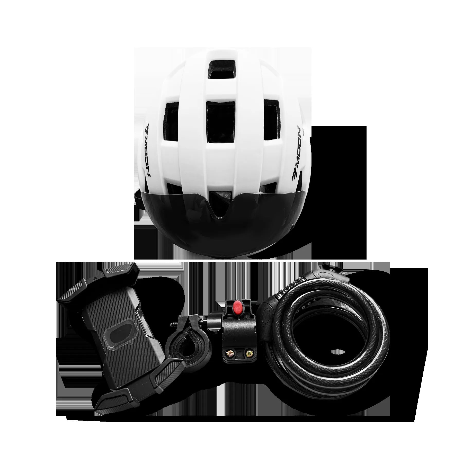 Helmet | Phone Holder | Ebike Lock