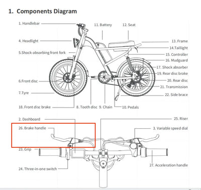 Z8S Iron Front Fork Tube Plug