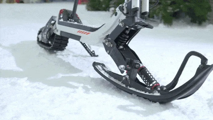G63 - Convertible Snow Kit: Snowboard and 2200W Peak Nylon Mesh Rubber Track Motor