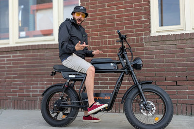 GT33 All-Terrain Cafe Racer Cargo Electric Bike