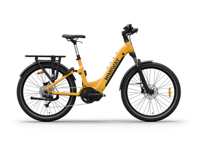 Himiway A7 Pro Commuter eBike – Darkorange – right side profile