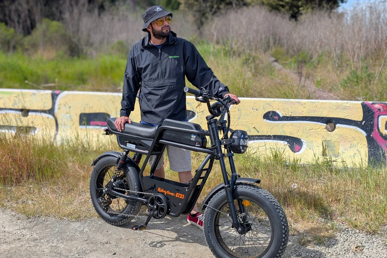 GT33 All-Terrain Cafe Racer Cargo Electric Bike