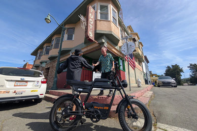 GT33 All-Terrain Cafe Racer Cargo Electric Bike