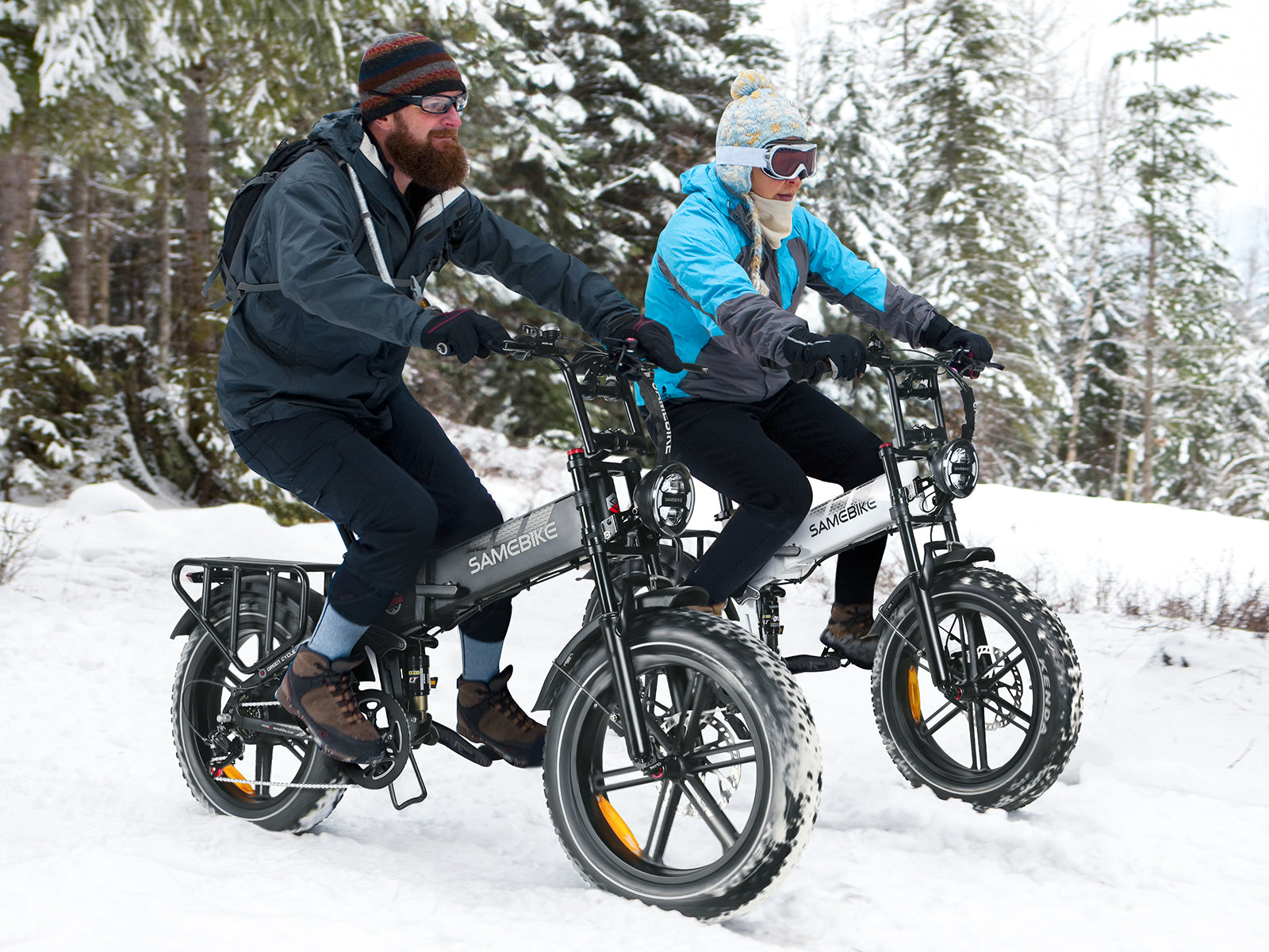 Samebike RS-A02 Plus Folding Fat Tire Electric Bike