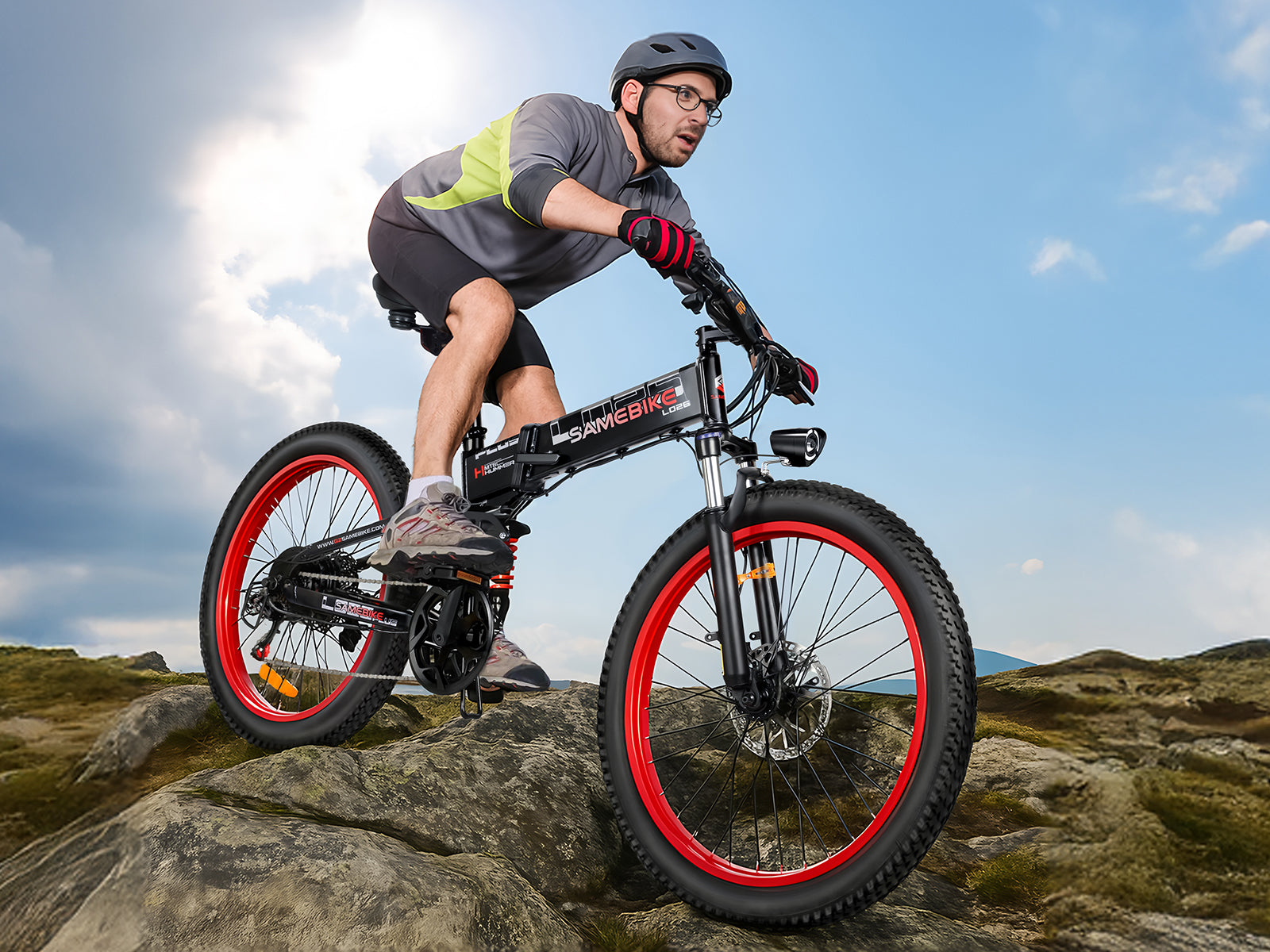 Samebike LO26 Plus Folding Fat Tire Electric Bike