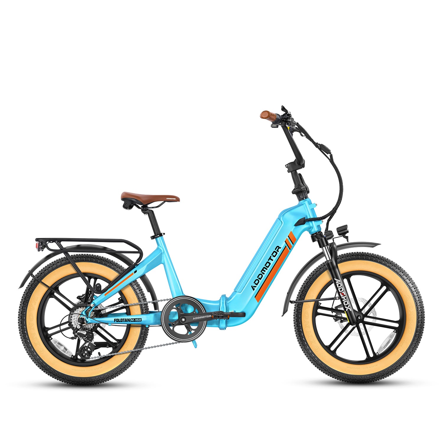 Addmotor Foldtan M-160 Folding eBike — sky blue