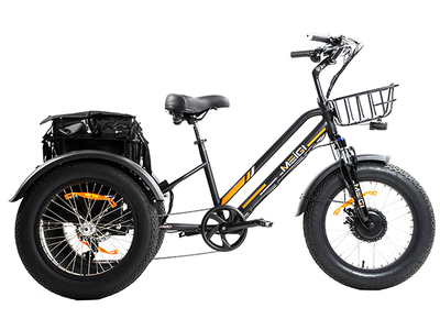 The black DWMEIGI MG1703 Zeus, the trike this battery fits