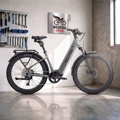 Velotric Discover 3 electric bike, workshop studio