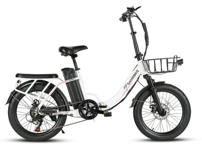 Samebike CY20 Pro Folding Commuter Electric Bike, Spoked Wheel