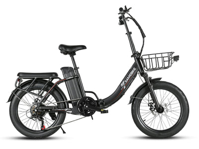 Samebike CY20 Pro Folding Commuter Electric Bike, Spoked Wheel