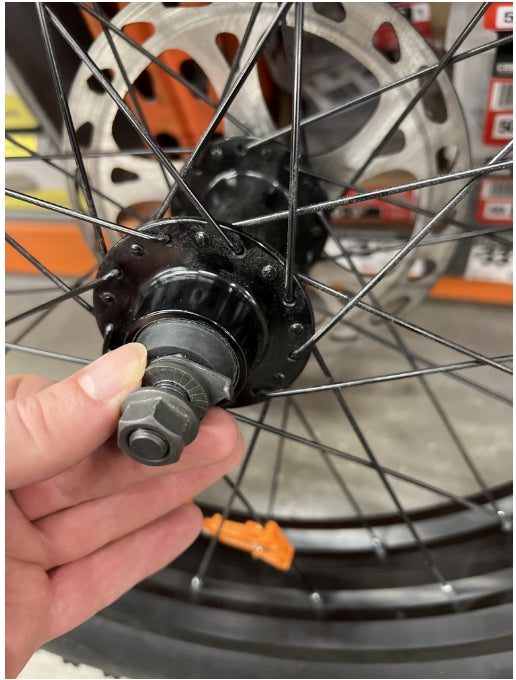 YVY Front Wheel Hardware Set