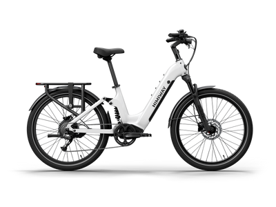 Himiway A7 Commuter eBike – White – right side profile
