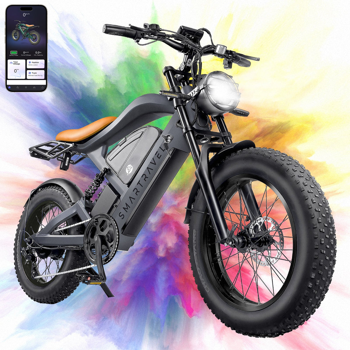 Smartravel Raptor ST202 GPS Fat Tire Electric Bike