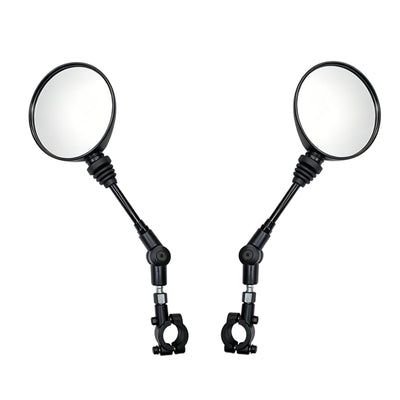 A pair of VTUVIA bar-end mirrors with their clamps