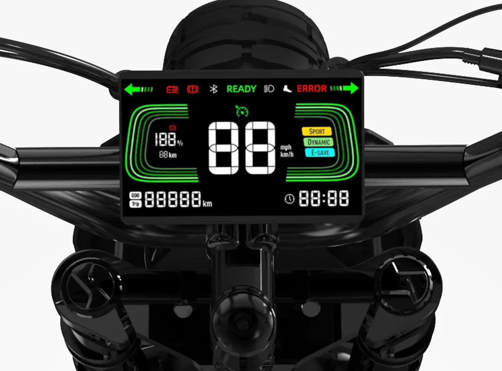 Qiolor NOVA full-color handlebar display