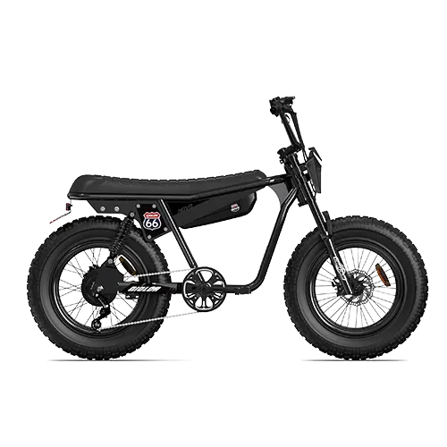 Qiolor NOVA in black, side view