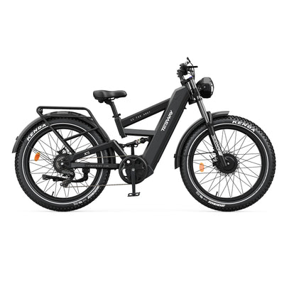 Tesway X9 Ultra 60V Dual-Motor Electric Mountain Bike, 4000W Peak