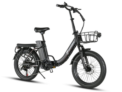 Samebike CY20 Pro Folding Commuter Electric Bike, Spoked Wheel