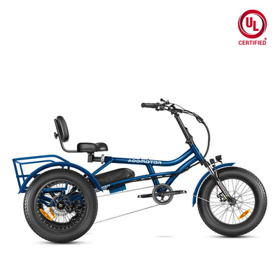 Addmotor Arisetan II M-360 Mini Semi-Recumbent eTrike — blue