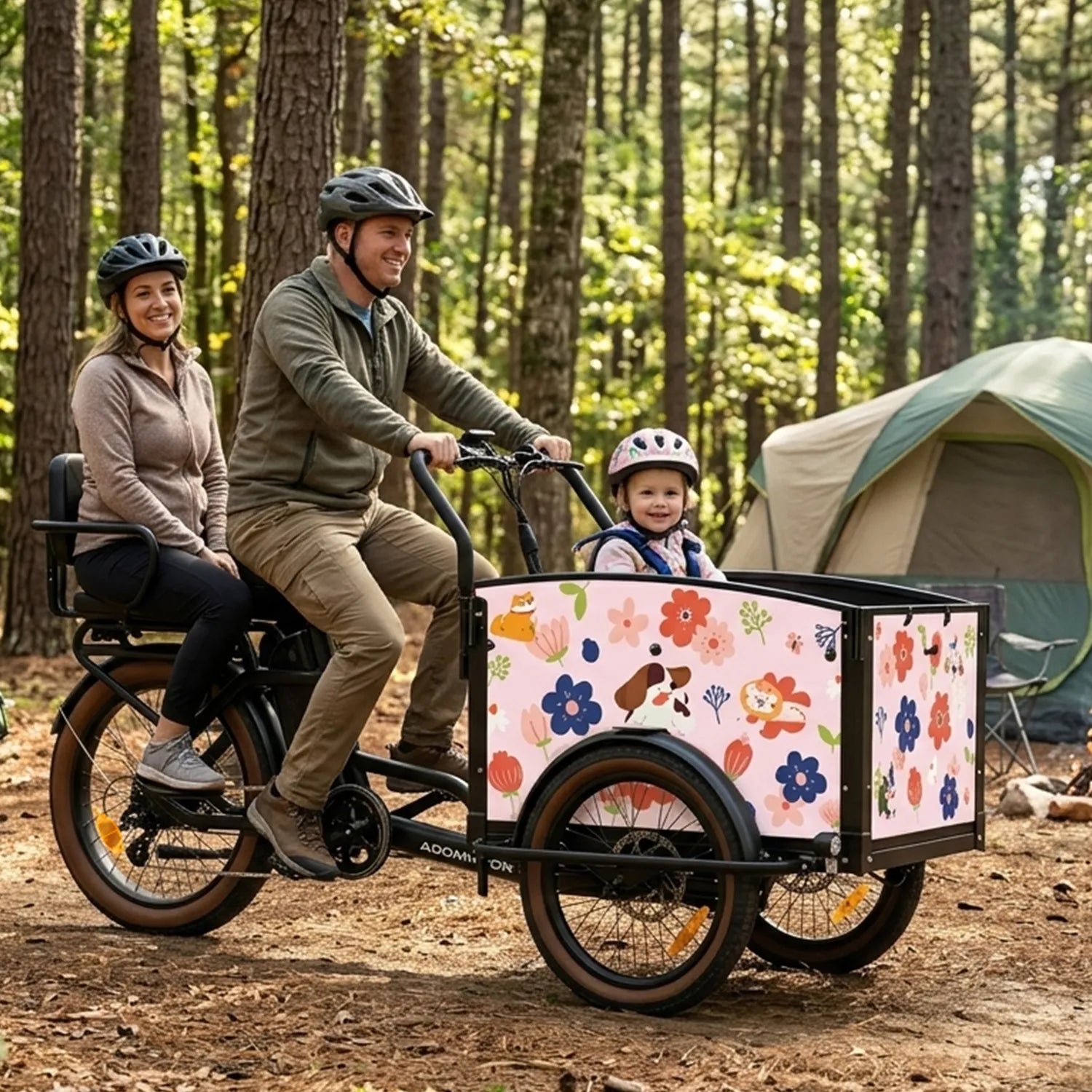 Addmotor E-325 Family Electric Cargo Trike