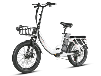 Samebike CY20 Pro Folding Commuter Electric Bike, Spoked Wheel