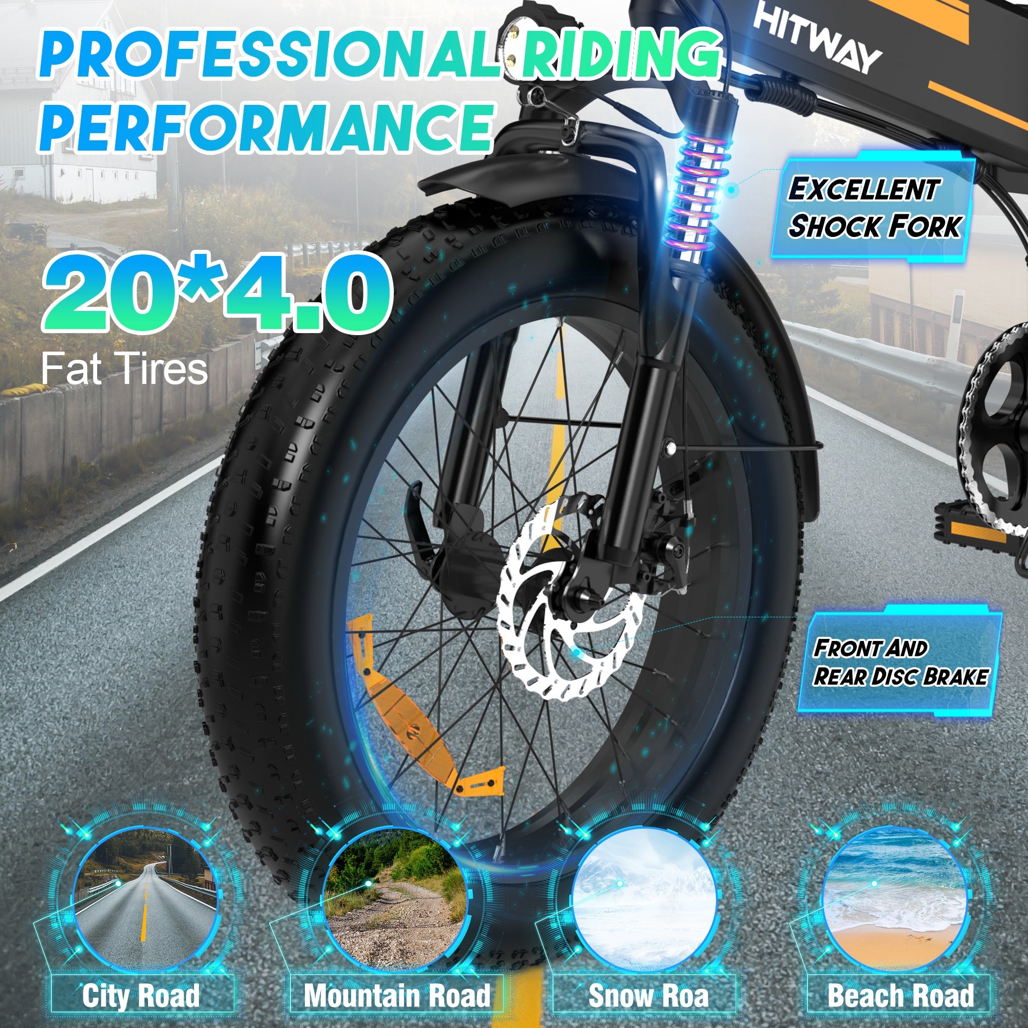 BK10M Folding Electric Bike