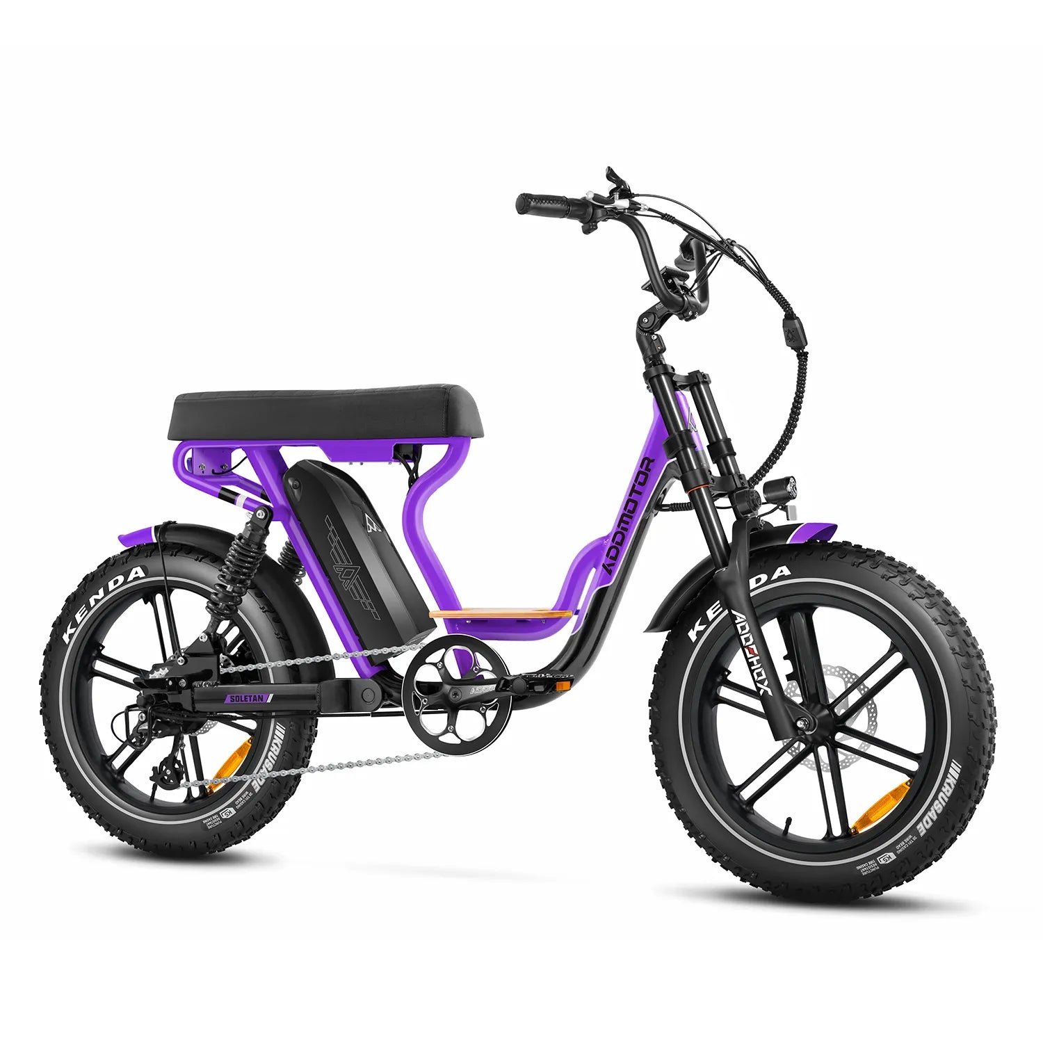 Addmotor Soletan M-66X Full-Suspension eBike — purple
