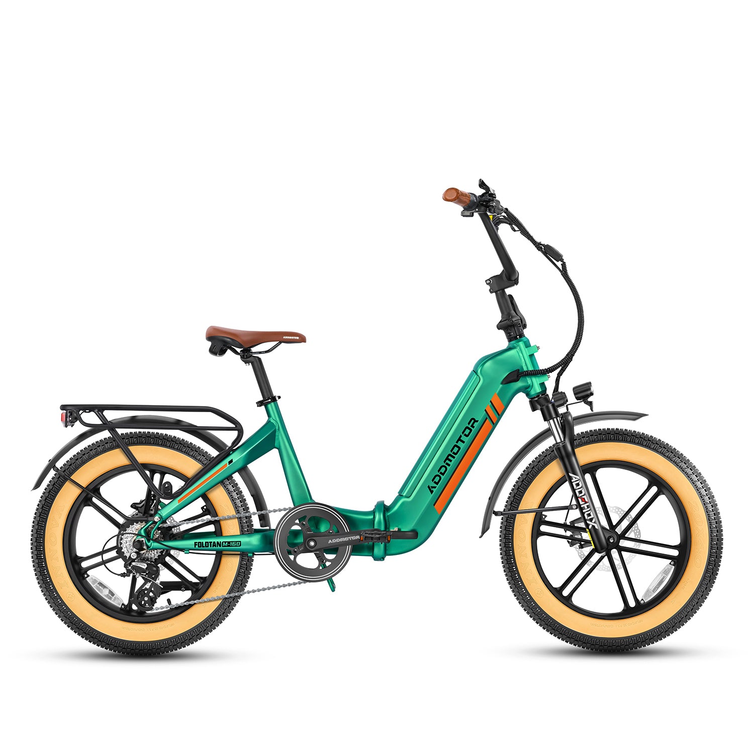 Addmotor Foldtan M-160 Folding eBike — olive green